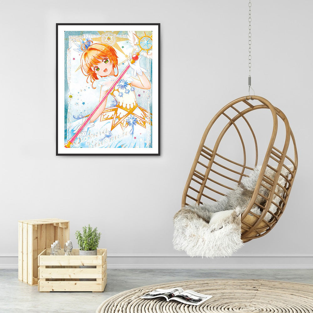 Cardcaptor Sakura - Full Round Drill Diamond Painting 30*40CM