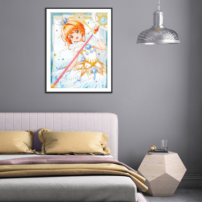 Cardcaptor Sakura - Full Round Drill Diamond Painting 30*40CM