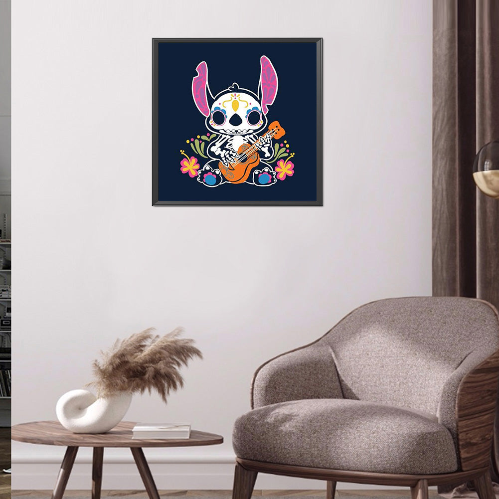 Skull Stitch - Full Round Drill Diamond Painting 30*30CM