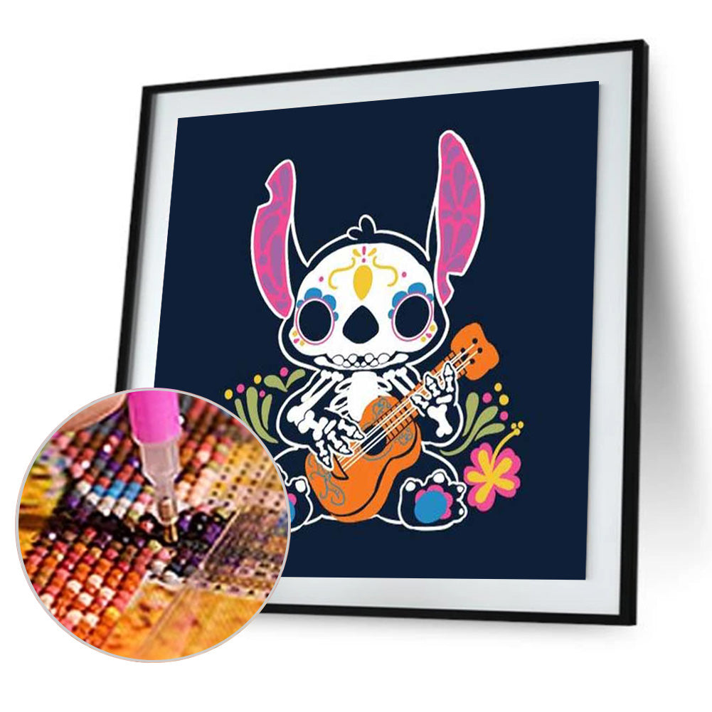 Skull Stitch - Full Round Drill Diamond Painting 30*30CM