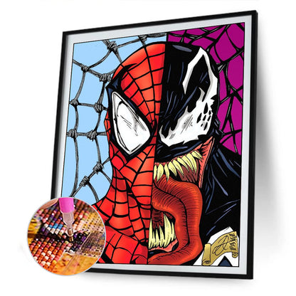 Marvel Animation - Full Round Drill Diamond Painting 30*40CM