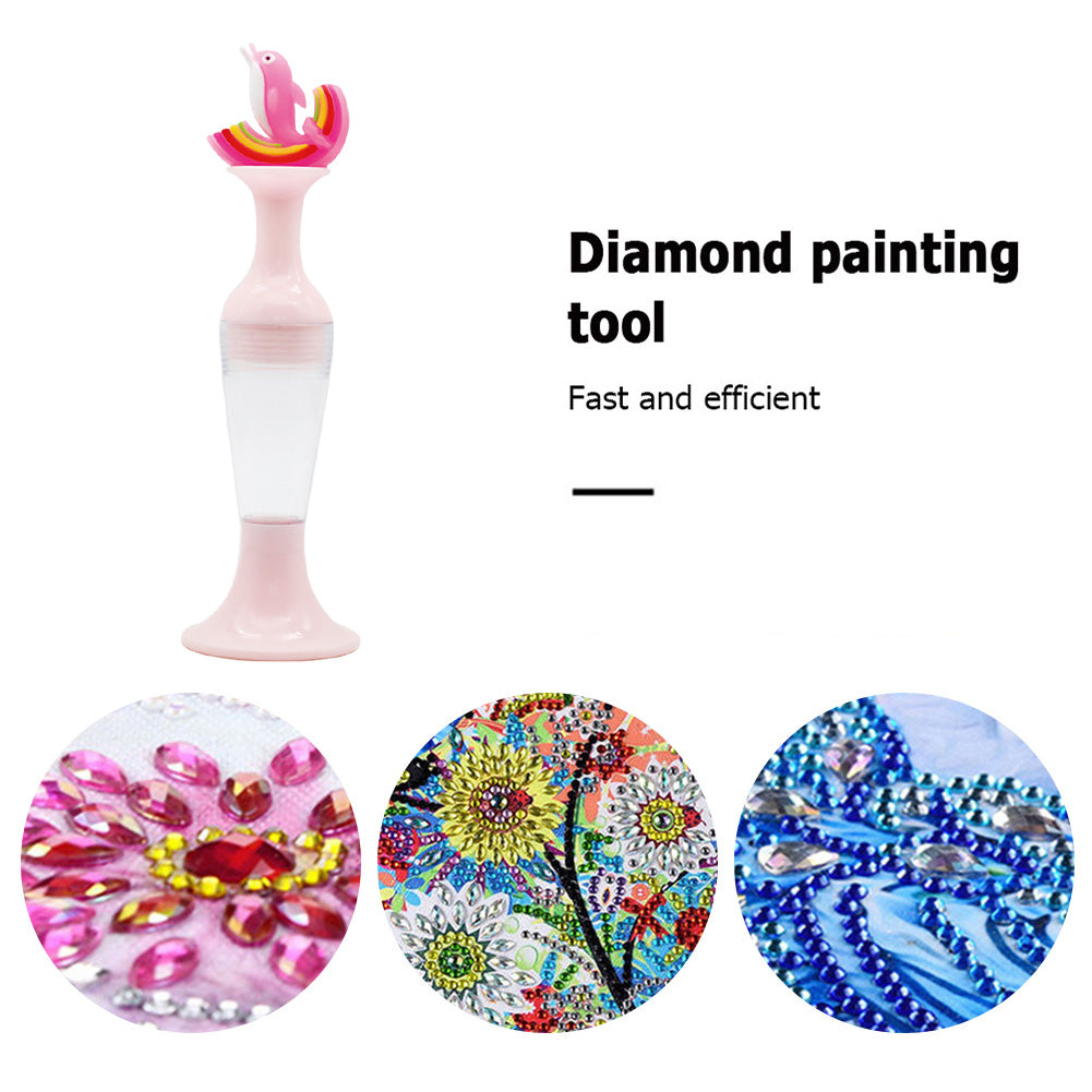 Vase 5D Diamond Painting Point Drill Pen DIY Craft