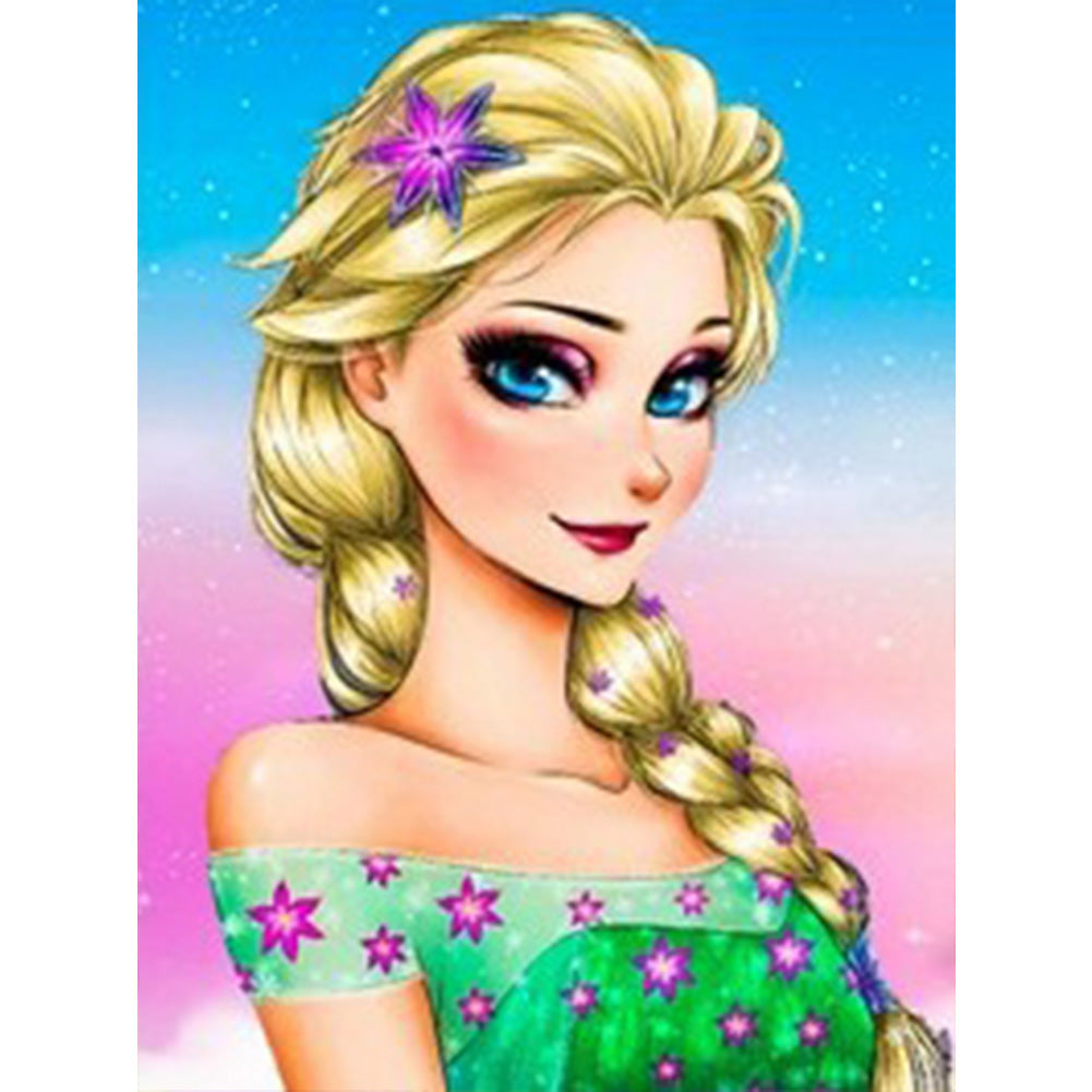 Disney Princess 30*40CM(Canvas) Full Round Drill Diamond Painting