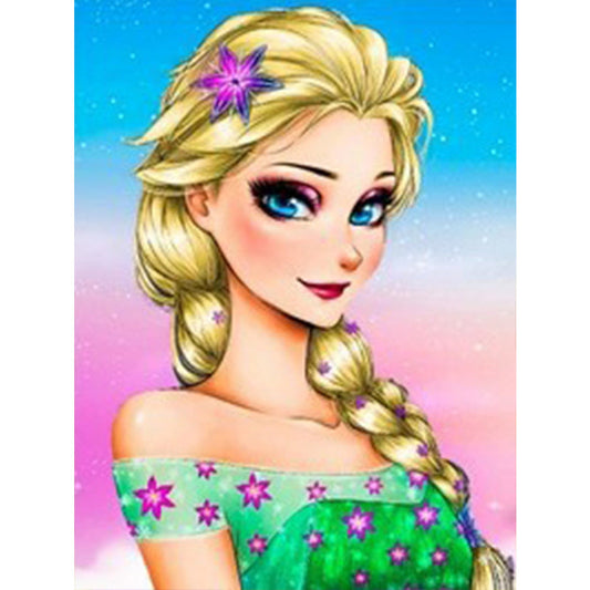 Disney Princess 30*40CM(Canvas) Full Round Drill Diamond Painting