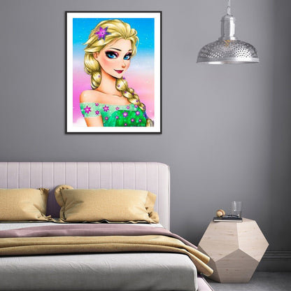 Disney Princess 30*40CM(Canvas) Full Round Drill Diamond Painting