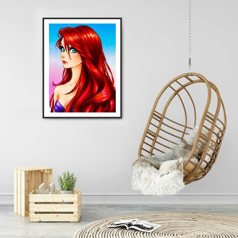 Disney Princess 30*40CM(Canvas) Full Round Drill Diamond Painting