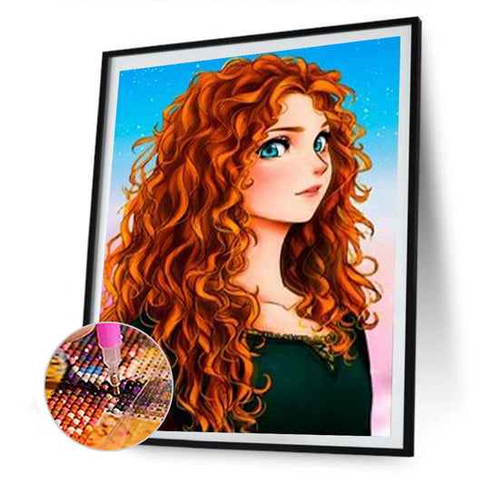 Disney Princess 30*40CM(Canvas) Full Round Drill Diamond Painting