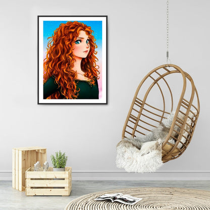 Disney Princess 30*40CM(Canvas) Full Round Drill Diamond Painting