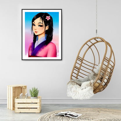 Disney Princess 30*40CM(Canvas) Full Round Drill Diamond Painting