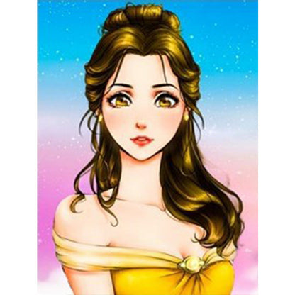 Disney Princess 30*40CM(Canvas) Full Round Drill Diamond Painting