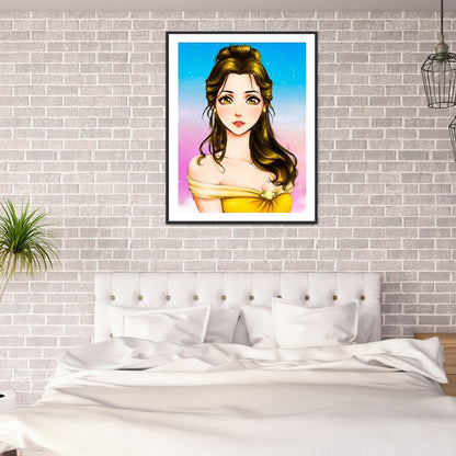 Disney Princess 30*40CM(Canvas) Full Round Drill Diamond Painting