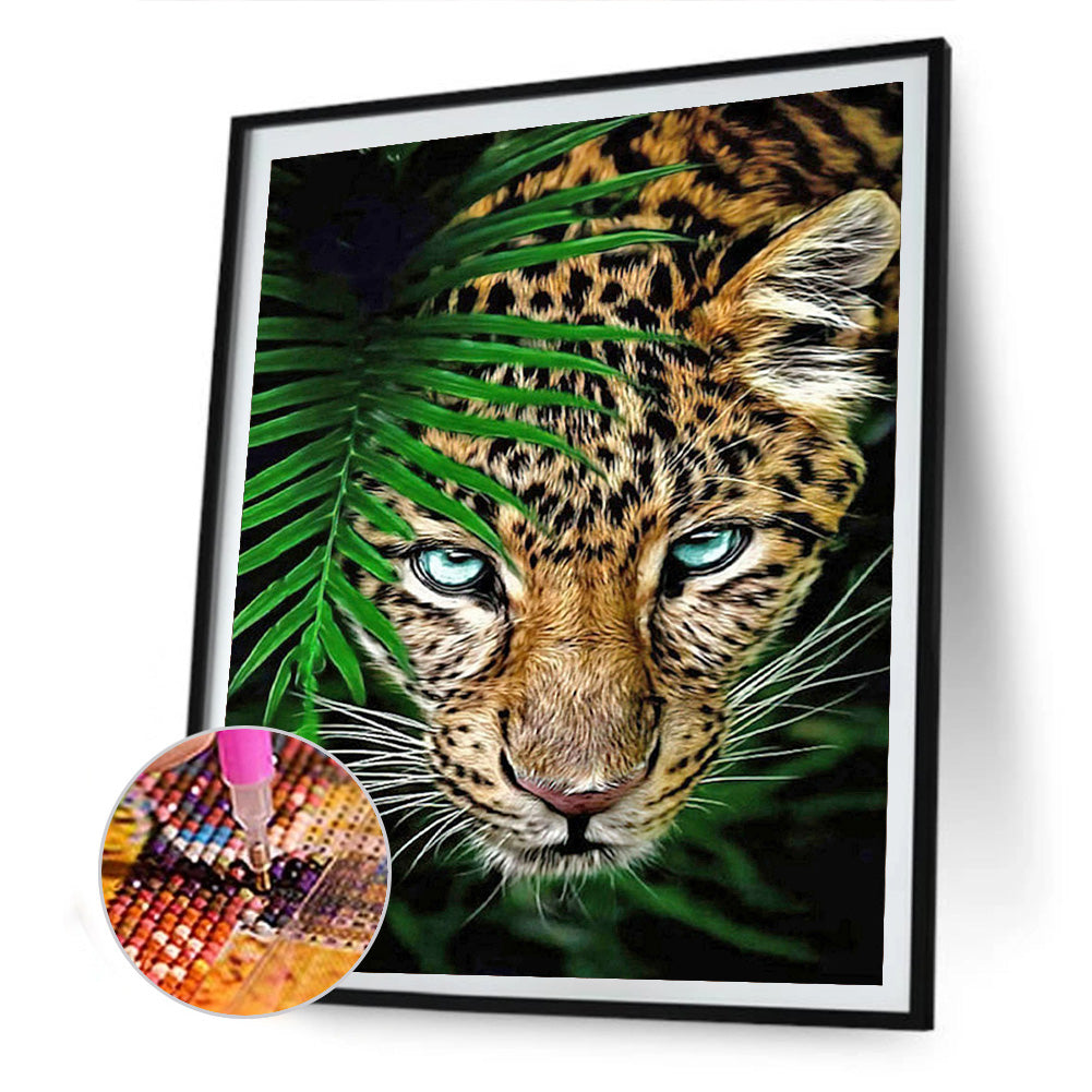 Leopard - Full Round Drill Diamond Painting 30*40CM