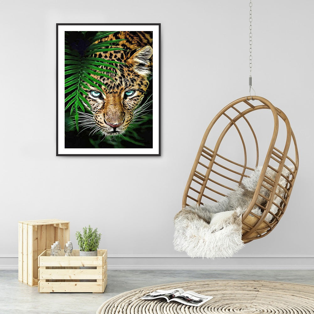 Leopard - Full Round Drill Diamond Painting 30*40CM