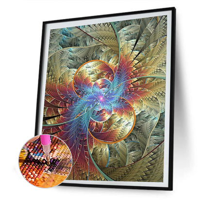 Symmetrical Pattern - Full Square Drill Diamond Painting 50*60CM