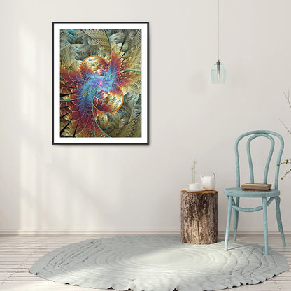 Symmetrical Pattern - Full Square Drill Diamond Painting 50*60CM