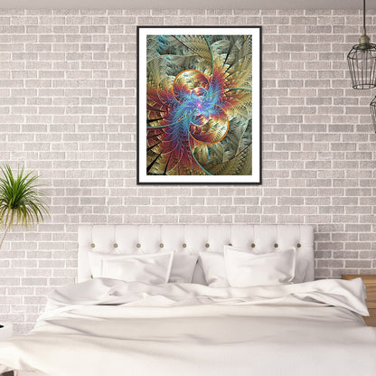 Symmetrical Pattern - Full Square Drill Diamond Painting 50*60CM