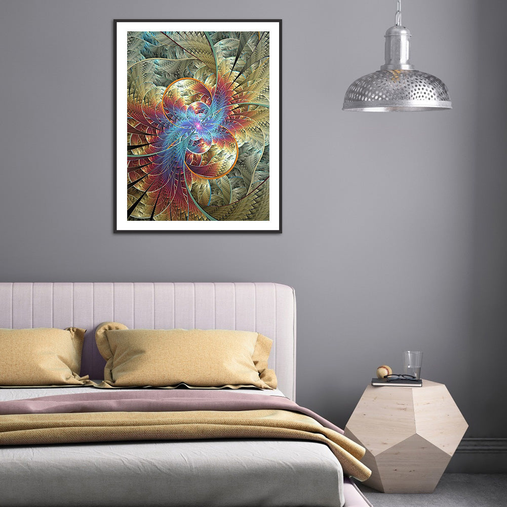 Symmetrical Pattern - Full Square Drill Diamond Painting 50*60CM