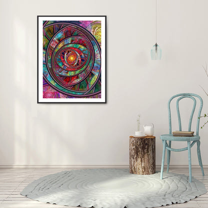 Symmetrical Pattern - Full Square Drill Diamond Painting 50*60CM