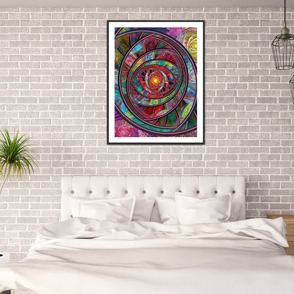 Symmetrical Pattern - Full Square Drill Diamond Painting 50*60CM