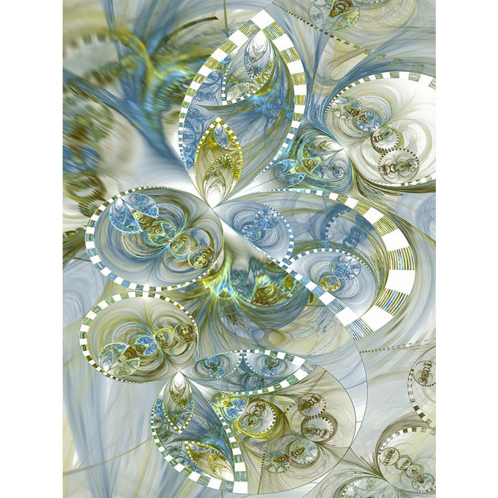 Symmetrical Pattern - Full Square Drill Diamond Painting 50*60CM