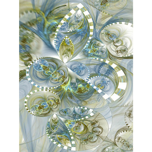 Symmetrical Pattern - Full Square Drill Diamond Painting 50*60CM