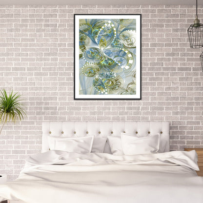 Symmetrical Pattern - Full Square Drill Diamond Painting 50*60CM