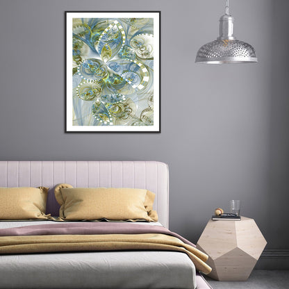 Symmetrical Pattern - Full Square Drill Diamond Painting 50*60CM