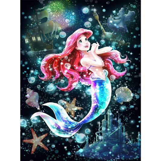 Disney Princess - Full Round Drill Diamond Painting 50*60CM