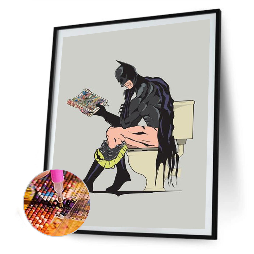 Batman - Full Round Drill Diamond Painting 30*40CM
