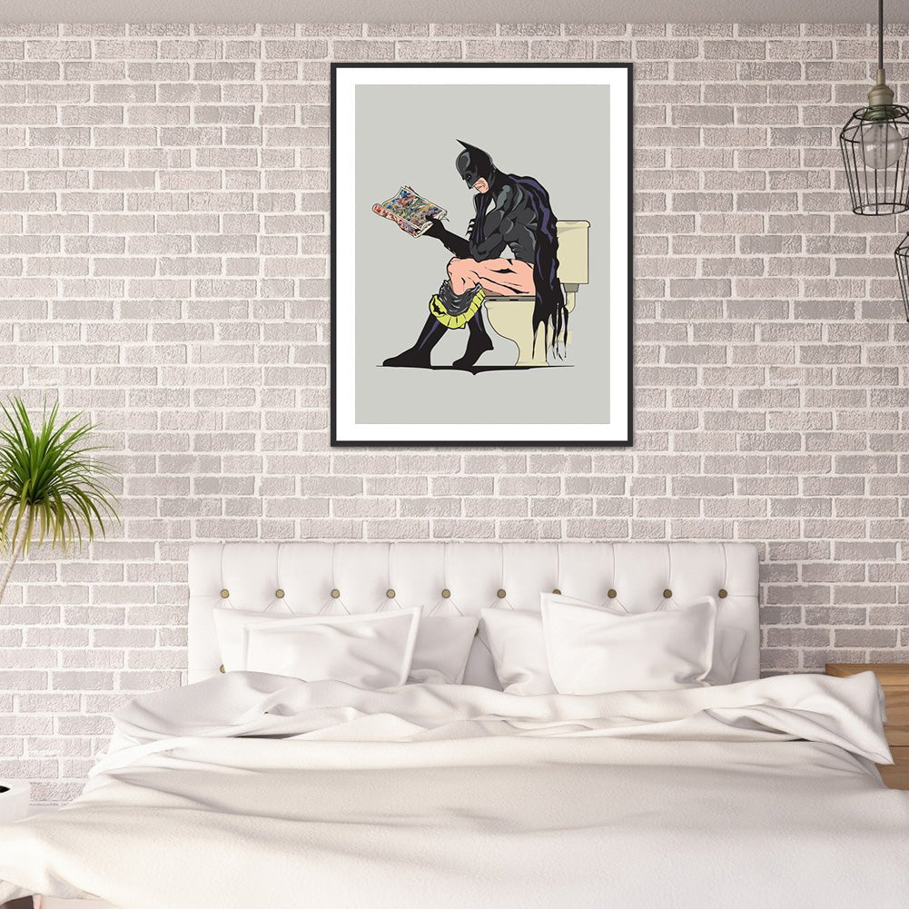 Batman - Full Round Drill Diamond Painting 30*40CM