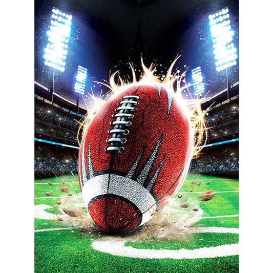 Football - Full Round Drill Diamond Painting 30*40CM