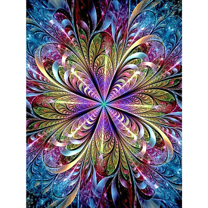 Colorful Print - Full Round Drill Diamond Painting 40*50CM