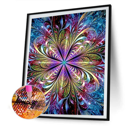 Colorful Print - Full Round Drill Diamond Painting 40*50CM