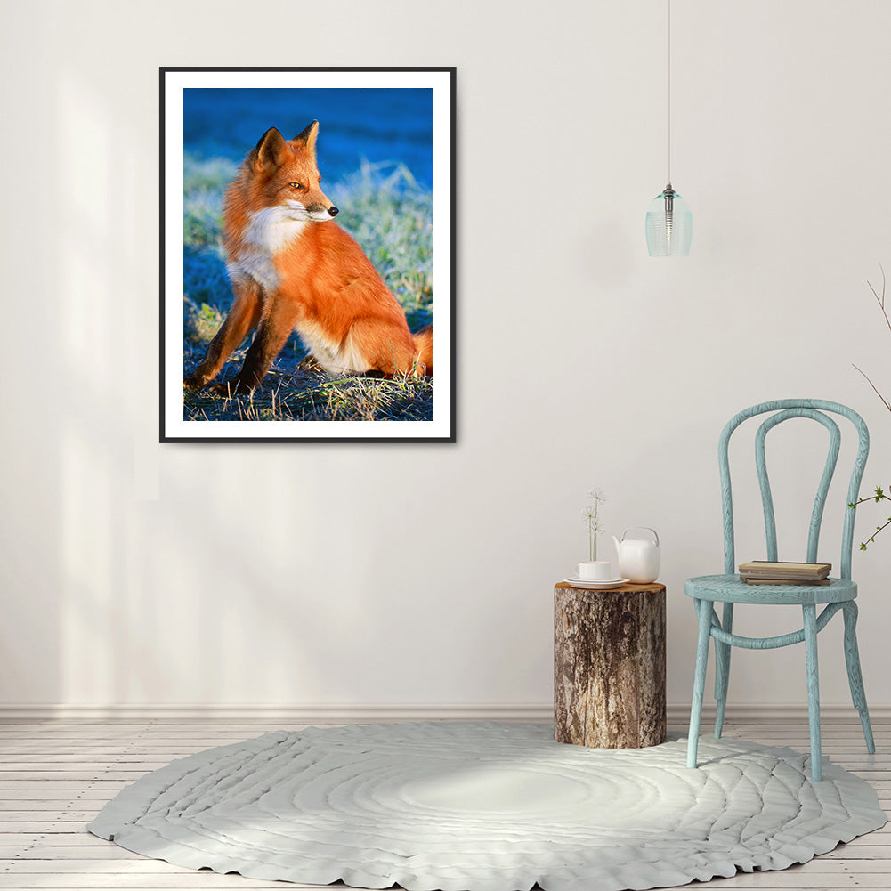 Fox - Full Round Drill Diamond Painting 50*60CM