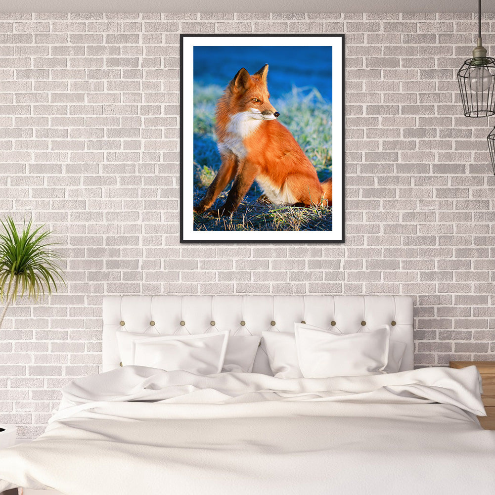 Fox - Full Round Drill Diamond Painting 50*60CM