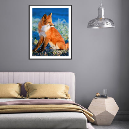 Fox - Full Round Drill Diamond Painting 50*60CM