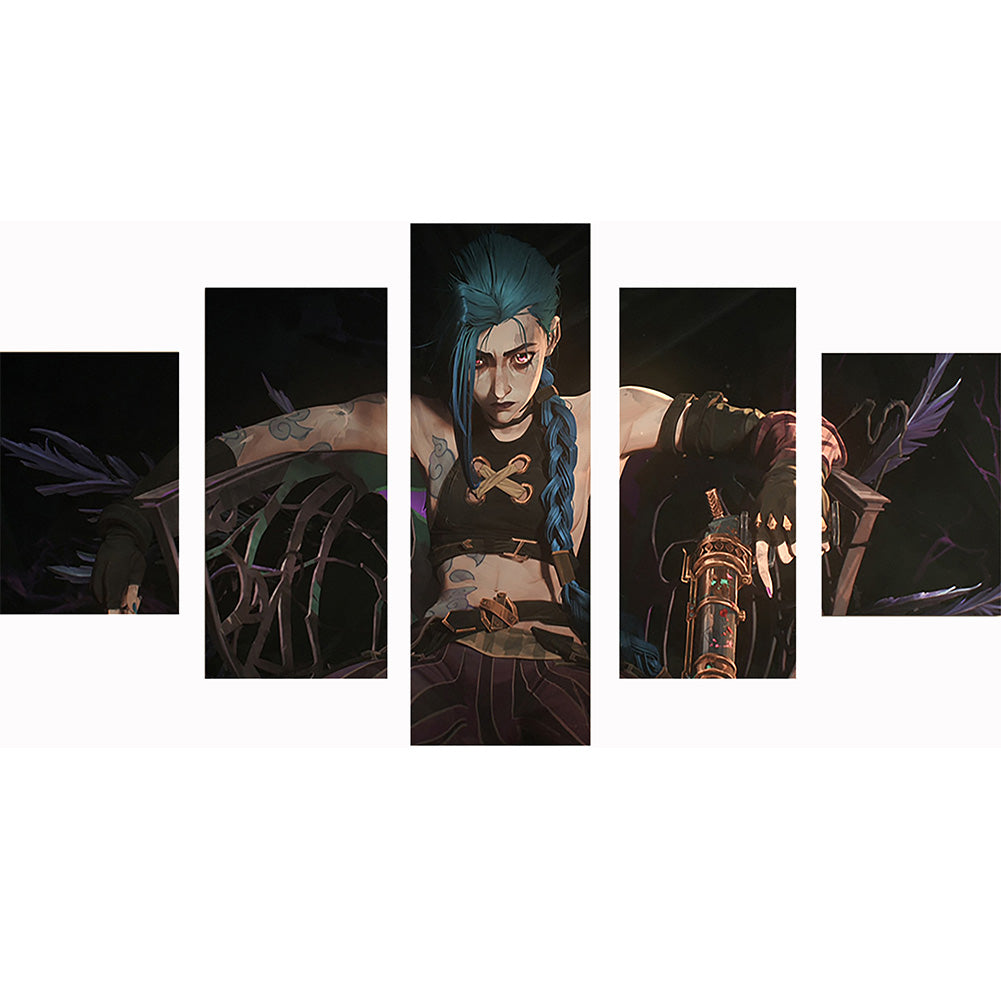 Jinx - Full Round Drill Diamond Painting 100*55CM
