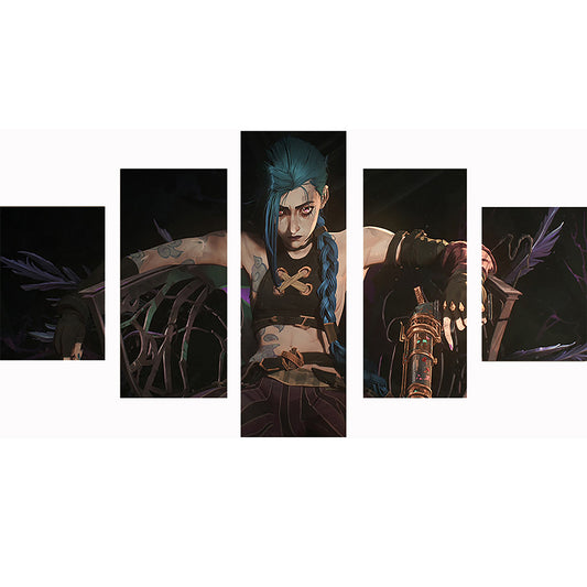 Jinx - Full Round Drill Diamond Painting 100*55CM