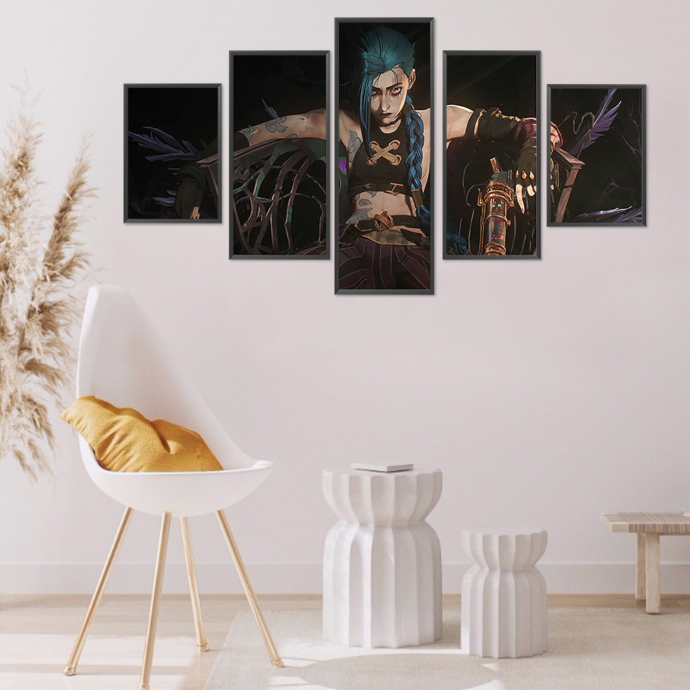 Jinx - Full Round Drill Diamond Painting 100*55CM