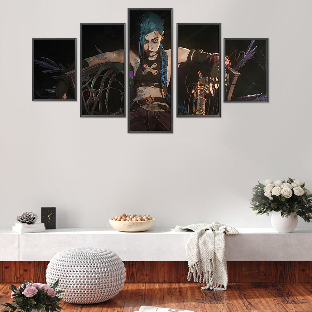 Jinx - Full Round Drill Diamond Painting 100*55CM