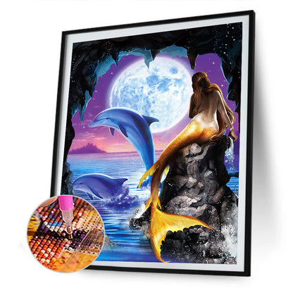 Underwater Animal World - Full Round Drill Diamond Painting 30*40CM