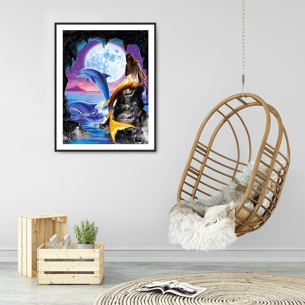 Underwater Animal World - Full Round Drill Diamond Painting 30*40CM