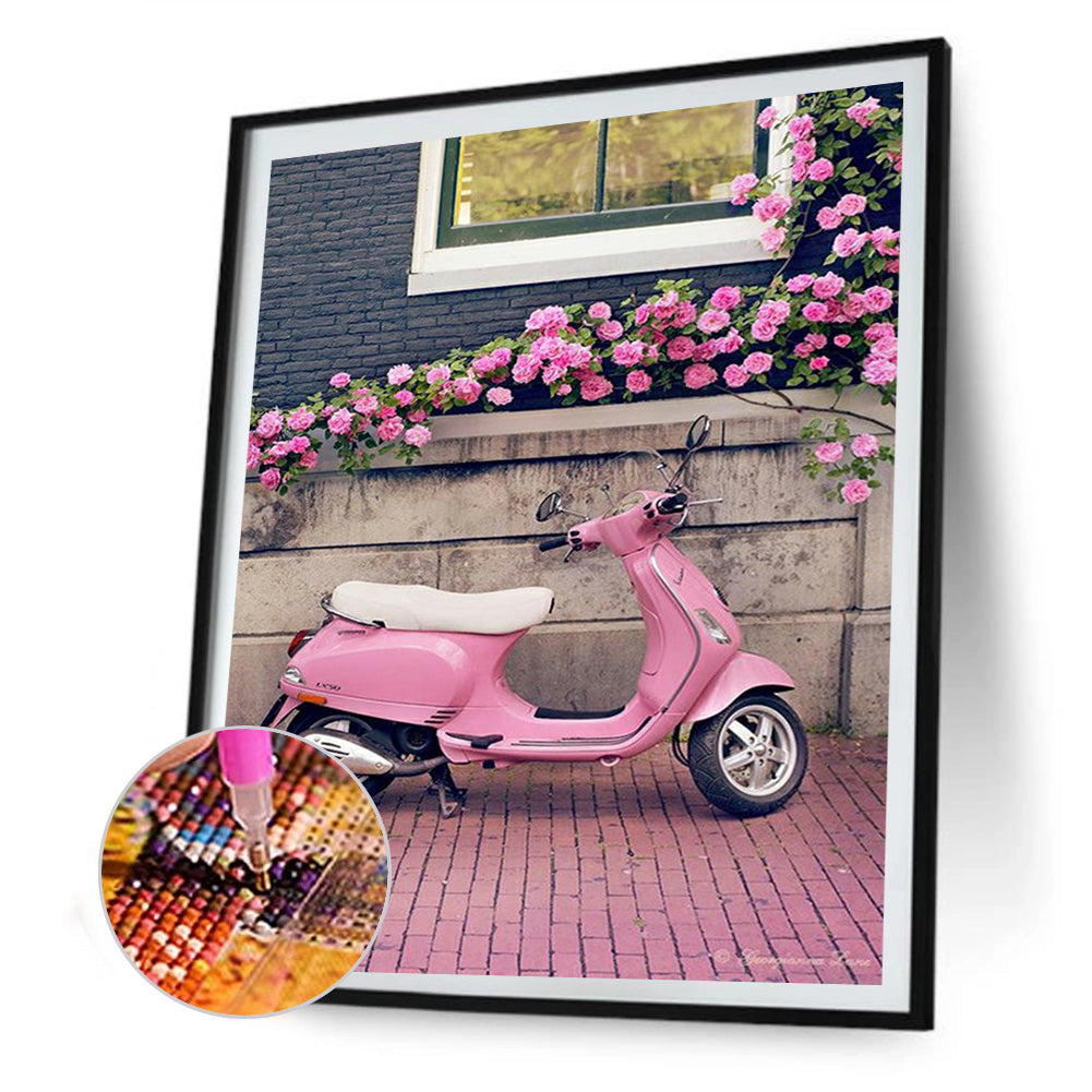 Car - Full Round Drill Diamond Painting 30*40CM