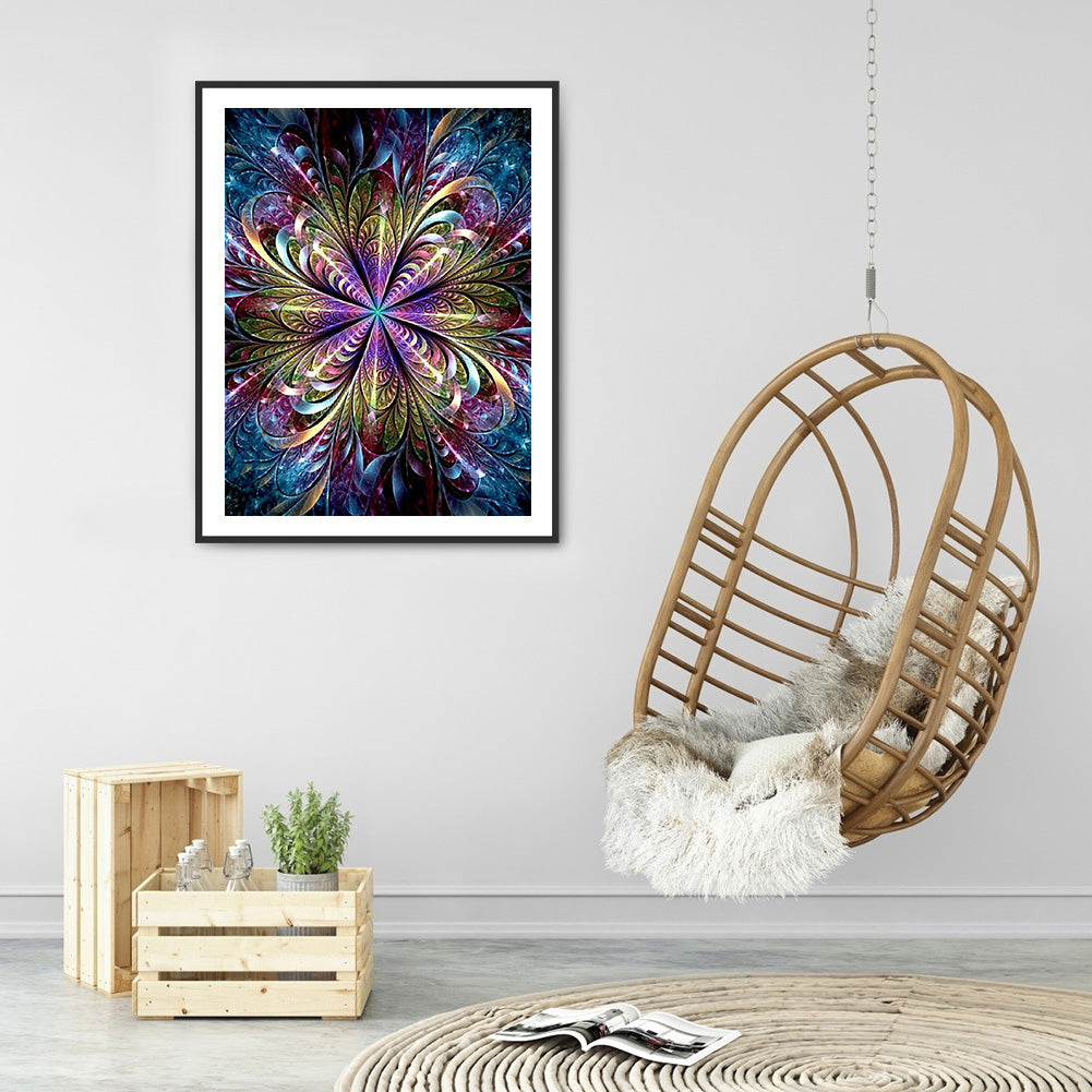 Fractal Art - Full Round Drill Diamond Painting 50*60CM