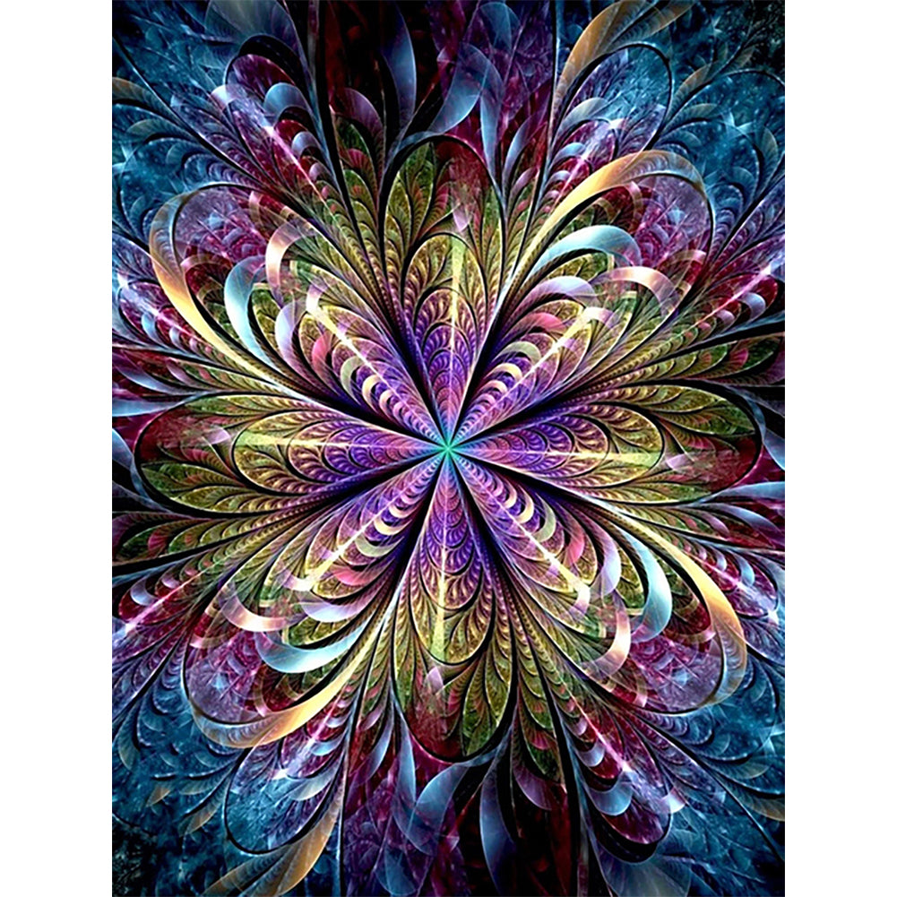 Colorful Swirl - Full Round Drill Diamond Painting 30*40CM