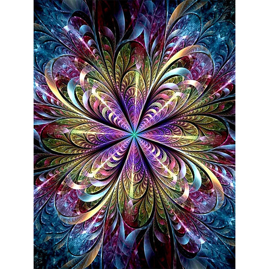 Colorful Swirl - Full Round Drill Diamond Painting 30*40CM