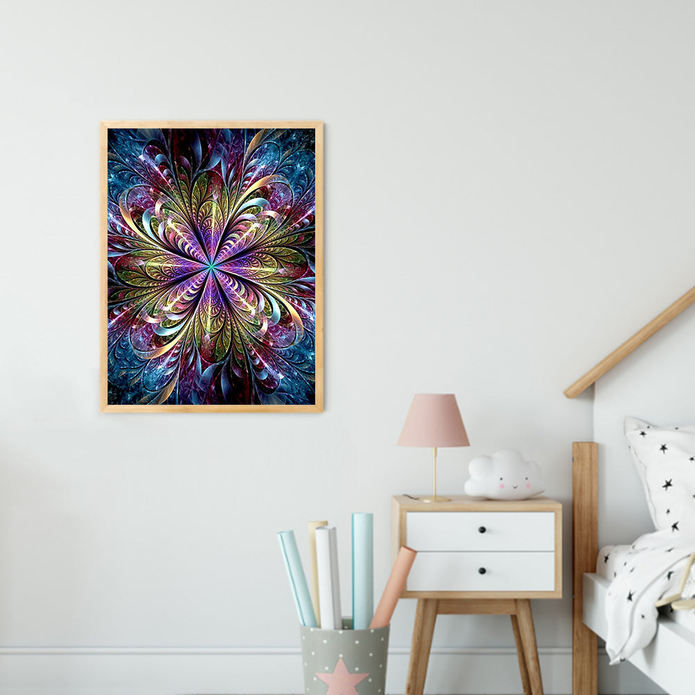 Colorful Swirl - Full Round Drill Diamond Painting 30*40CM