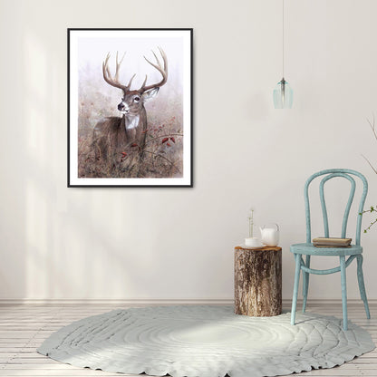 Antelope - Full Round Drill Diamond Painting 30*40CM