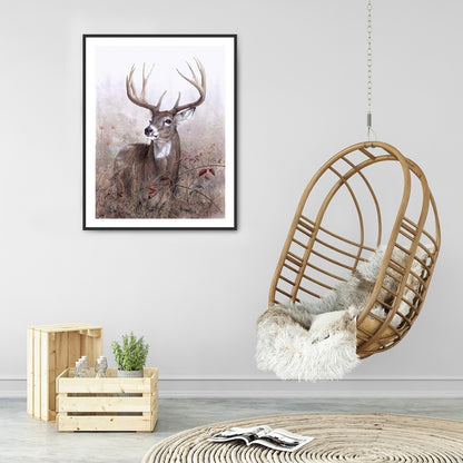 Antelope - Full Round Drill Diamond Painting 30*40CM