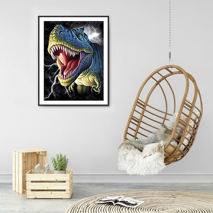 Jurassic World - Full Round Drill Diamond Painting 30*40CM